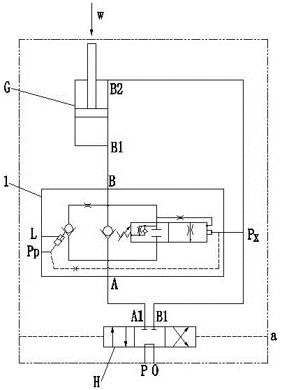 A stage-opened balance valve