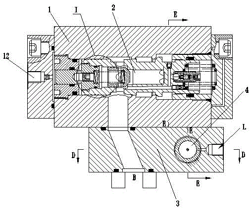 A stage-opened balance valve