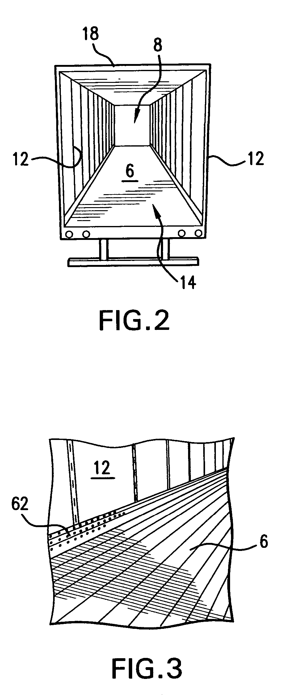 Sidewall assembly having composite panels for trailers and vans