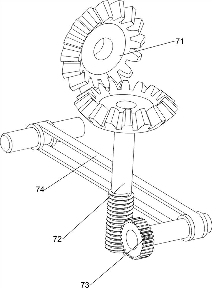 Log bark scraping machining device