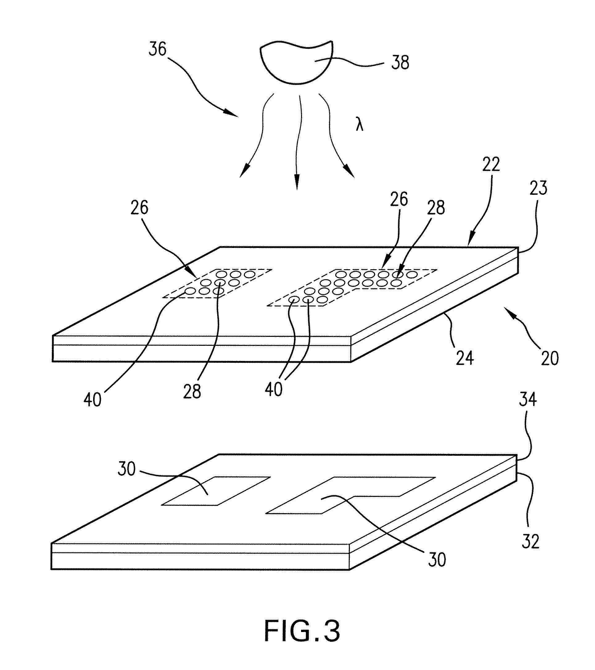 Photolithographic mask exhibiting enhanced light transmission due to utilizing sub-wavelength aperture arrays for imaging patterns in nano-lithography