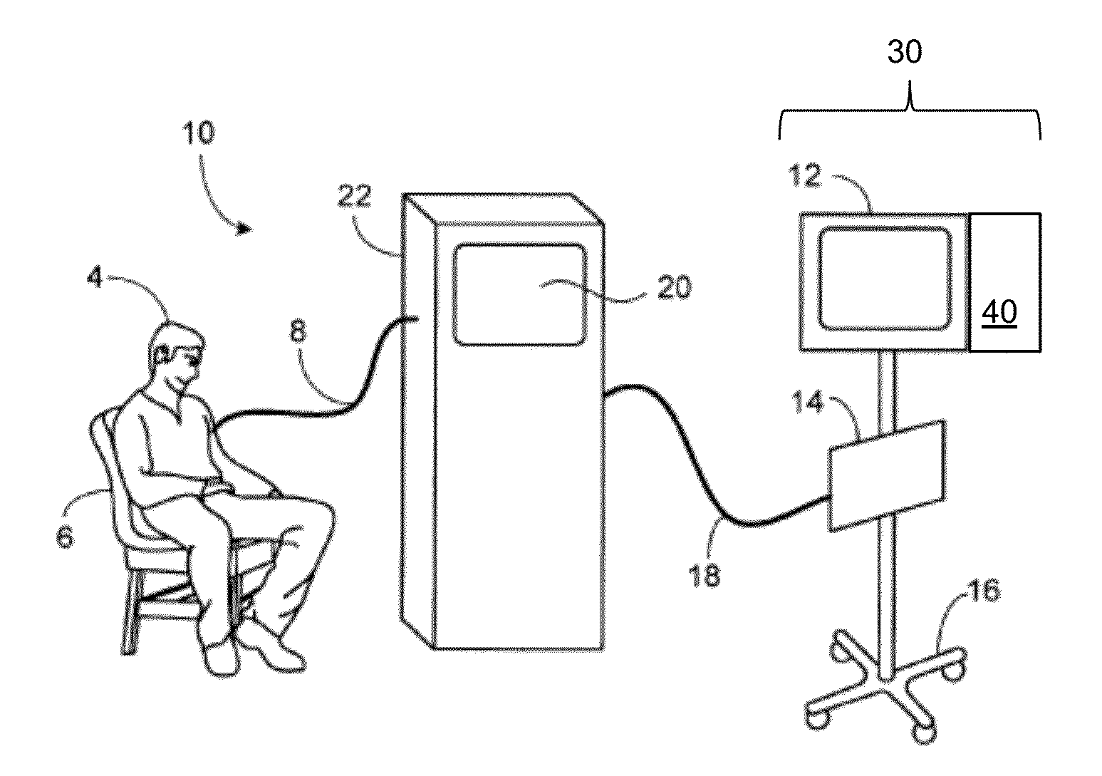 Remote monitoring interface device and mobile application for medical devices