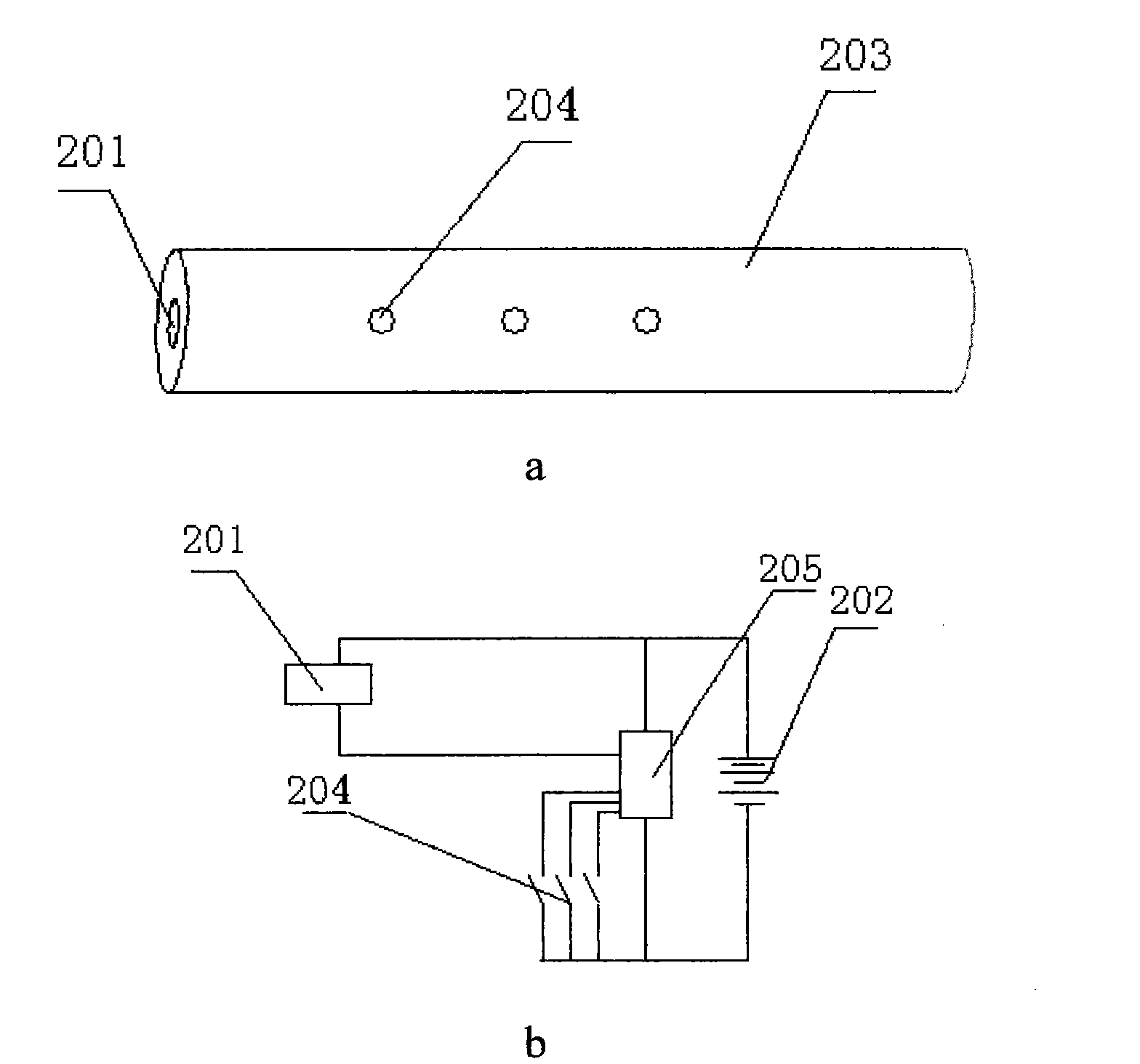 Optical touch screen, optical touch screen light source and touch pen