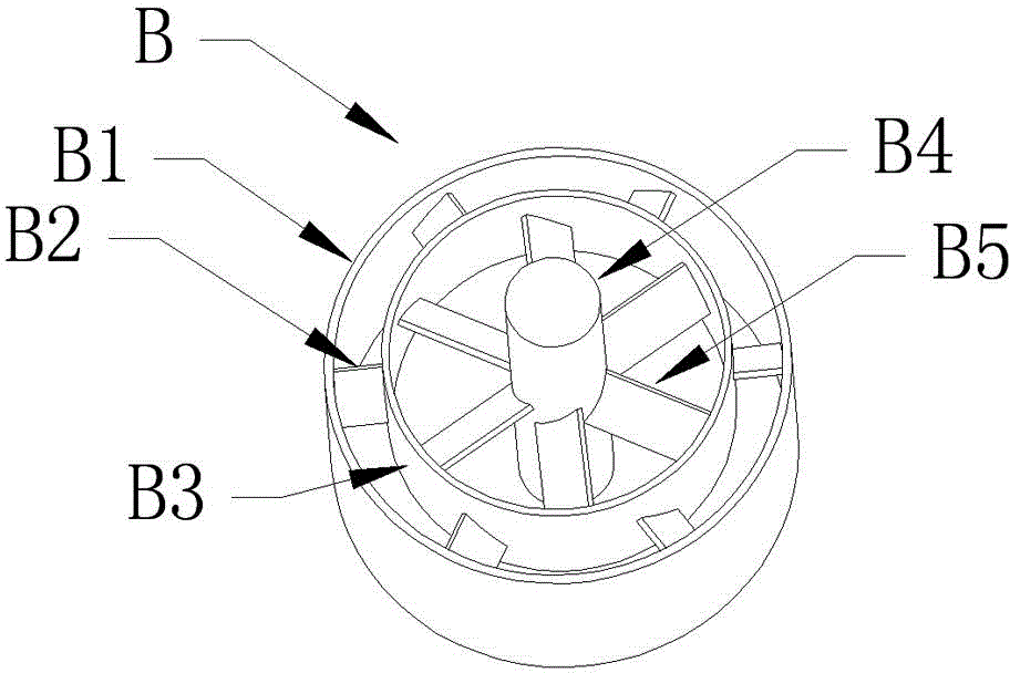 Thick slurry stirring chemical combination bucket