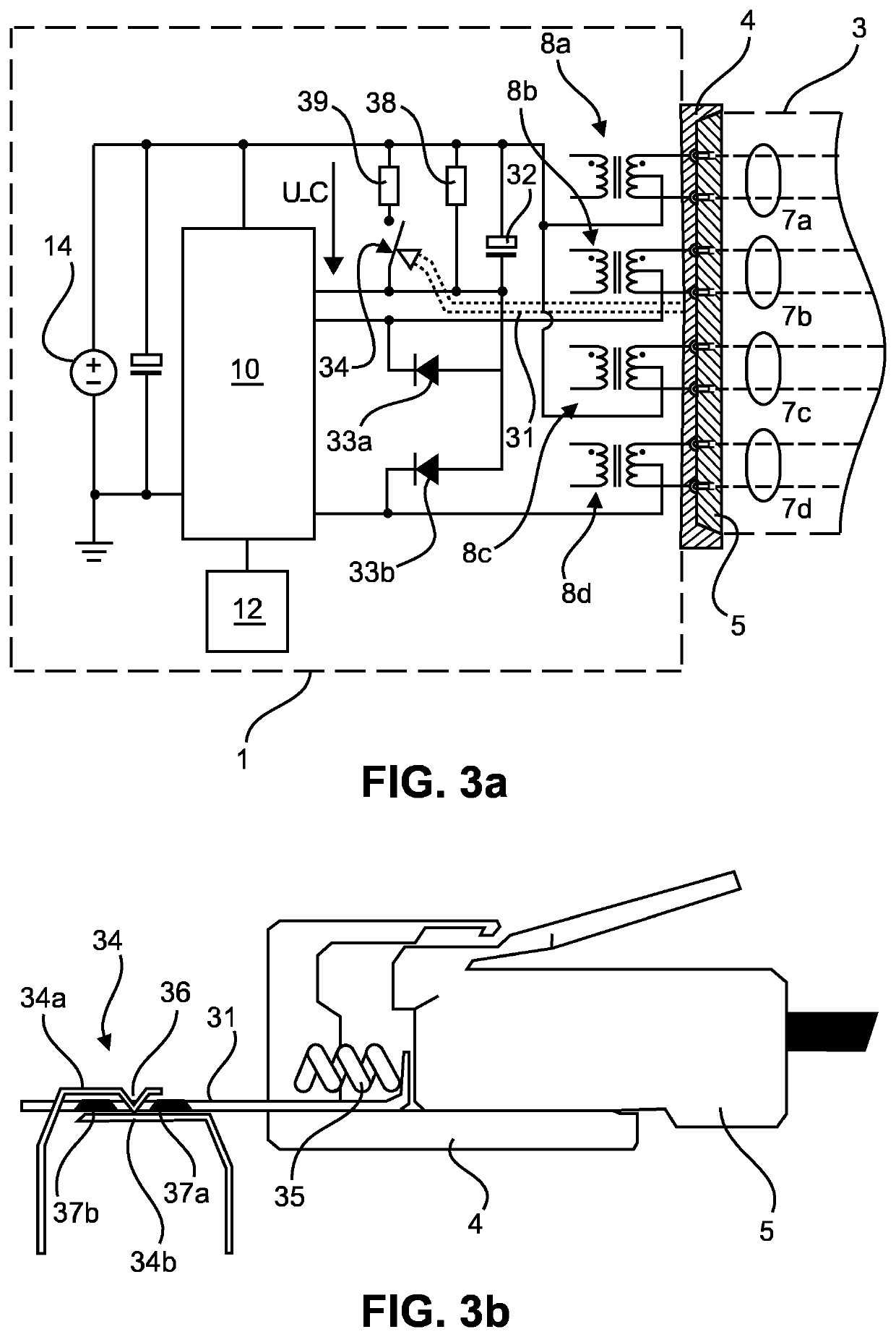 Rapid resumption of a power supply via a data link after power outage