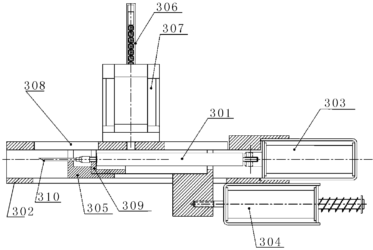 Automatic injection equipment for pig vaccines