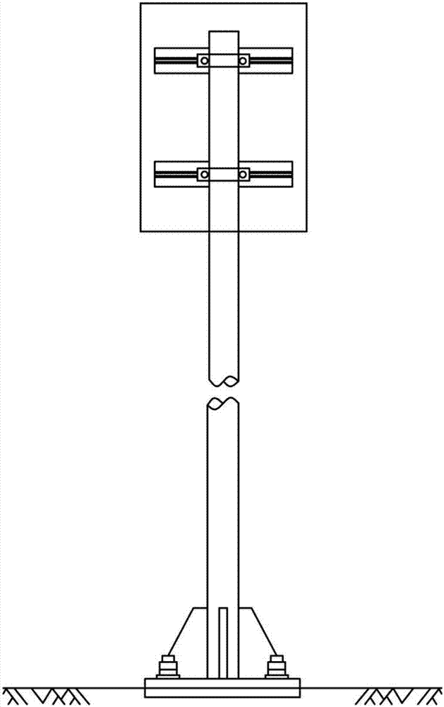 Arrangement method of curve signs under snow and ice visual environment