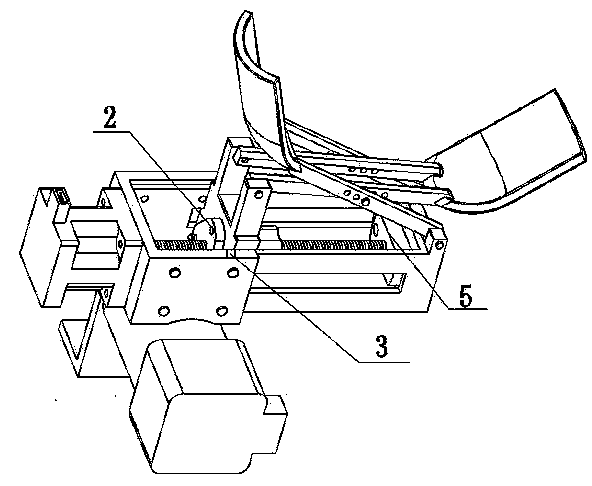 Kiwi fruit picking end actuator