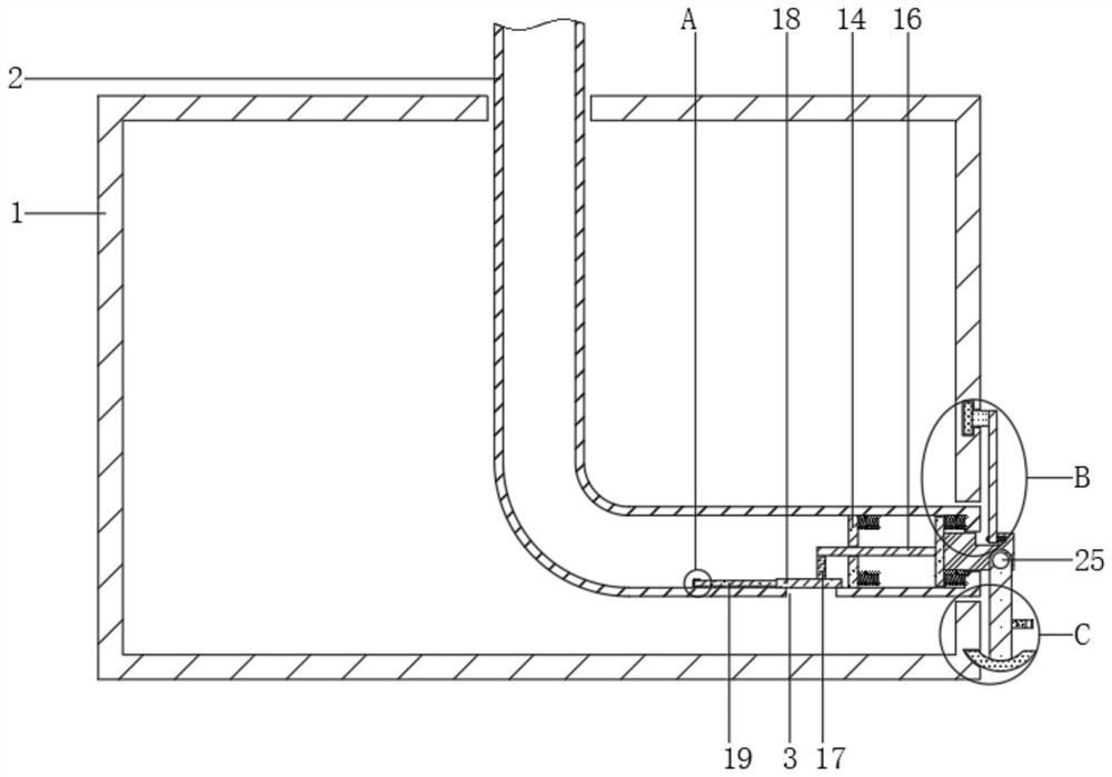 Siphon treatment pipeline sludge clearing system