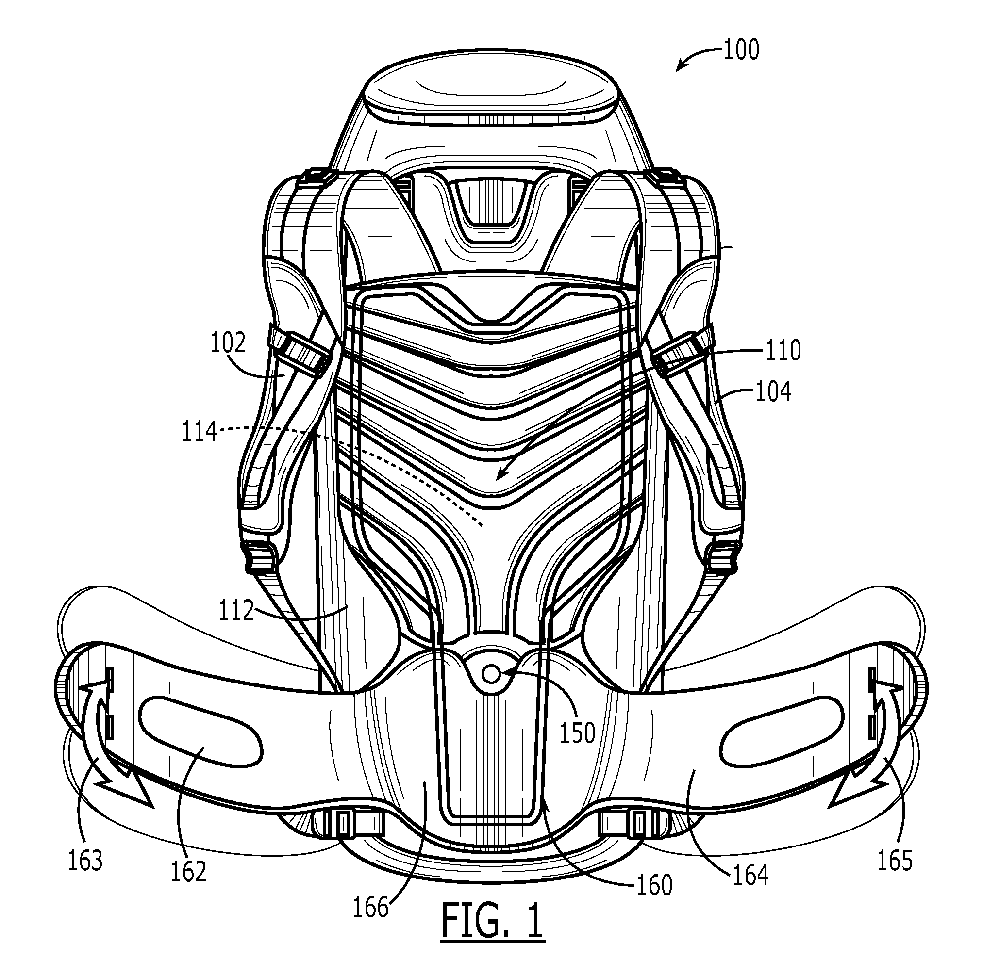 Carrying device waist belt system