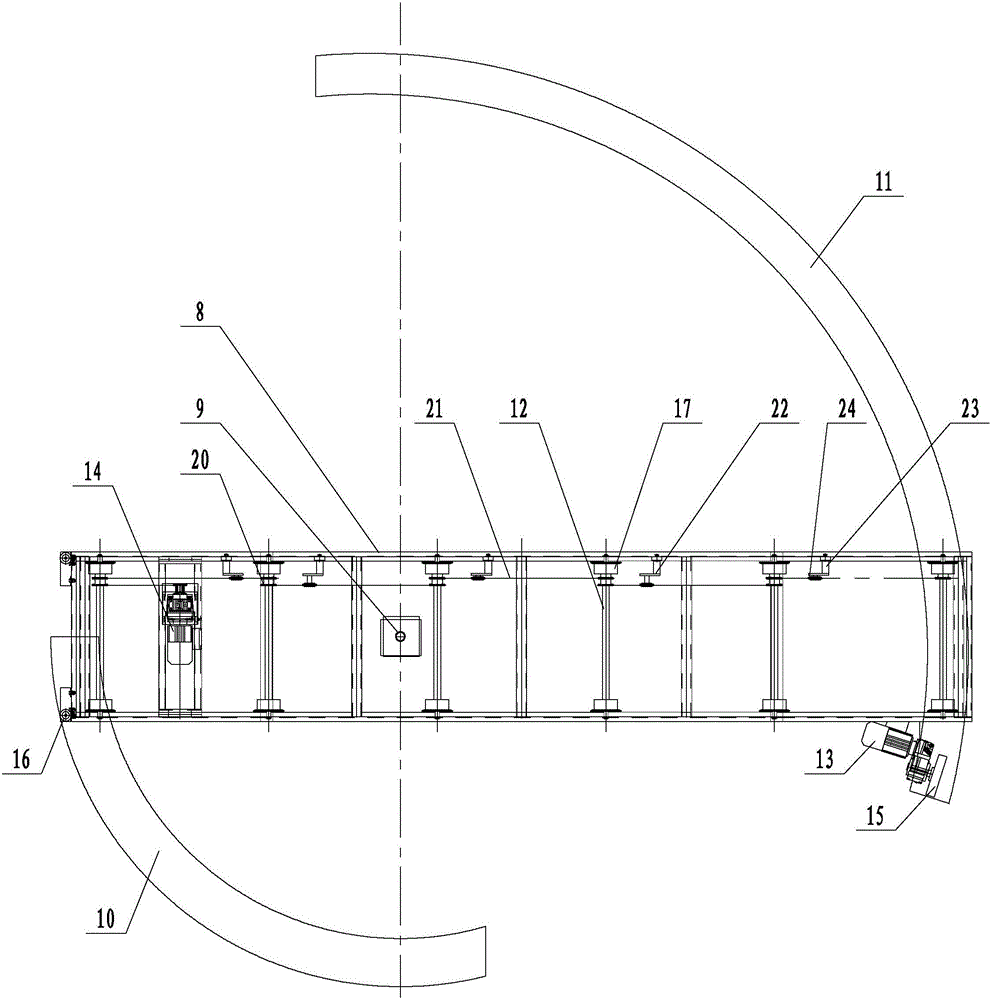 Intensive vehicle body drying system and drying method