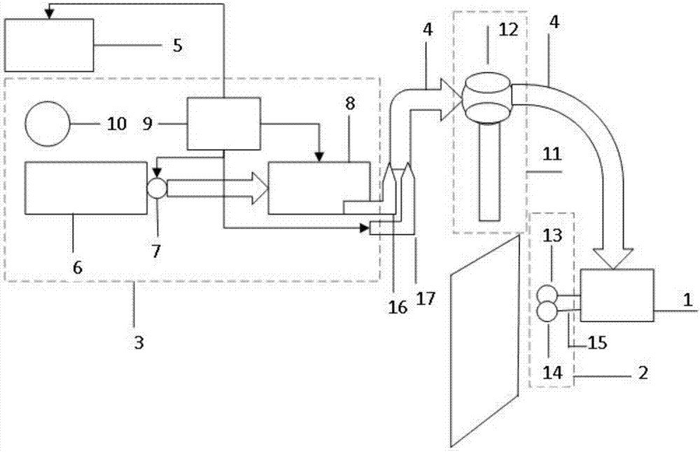 Moored unmanned aerial vehicle high-altitude wall cleaning operating system and working method thereof