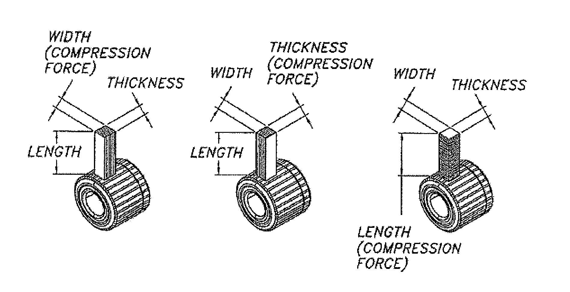 Grain orientation control through hot pressing techniques