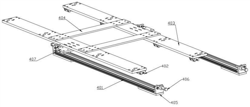 A fin assembly equipment for radiator shells for 5G base stations