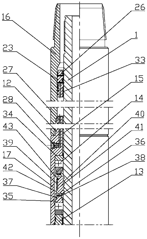 Rotary impacting device