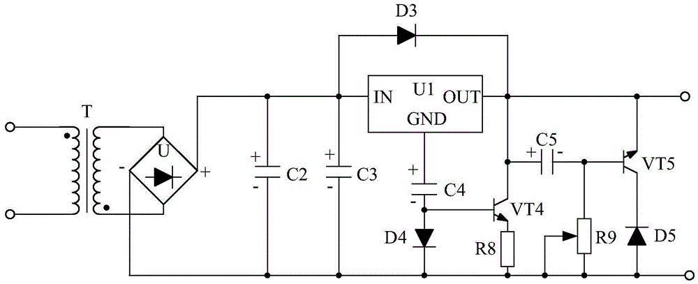 Voltage-stabilization-type test rotating speed automation adjusting type motor test system based on band-pass filtering