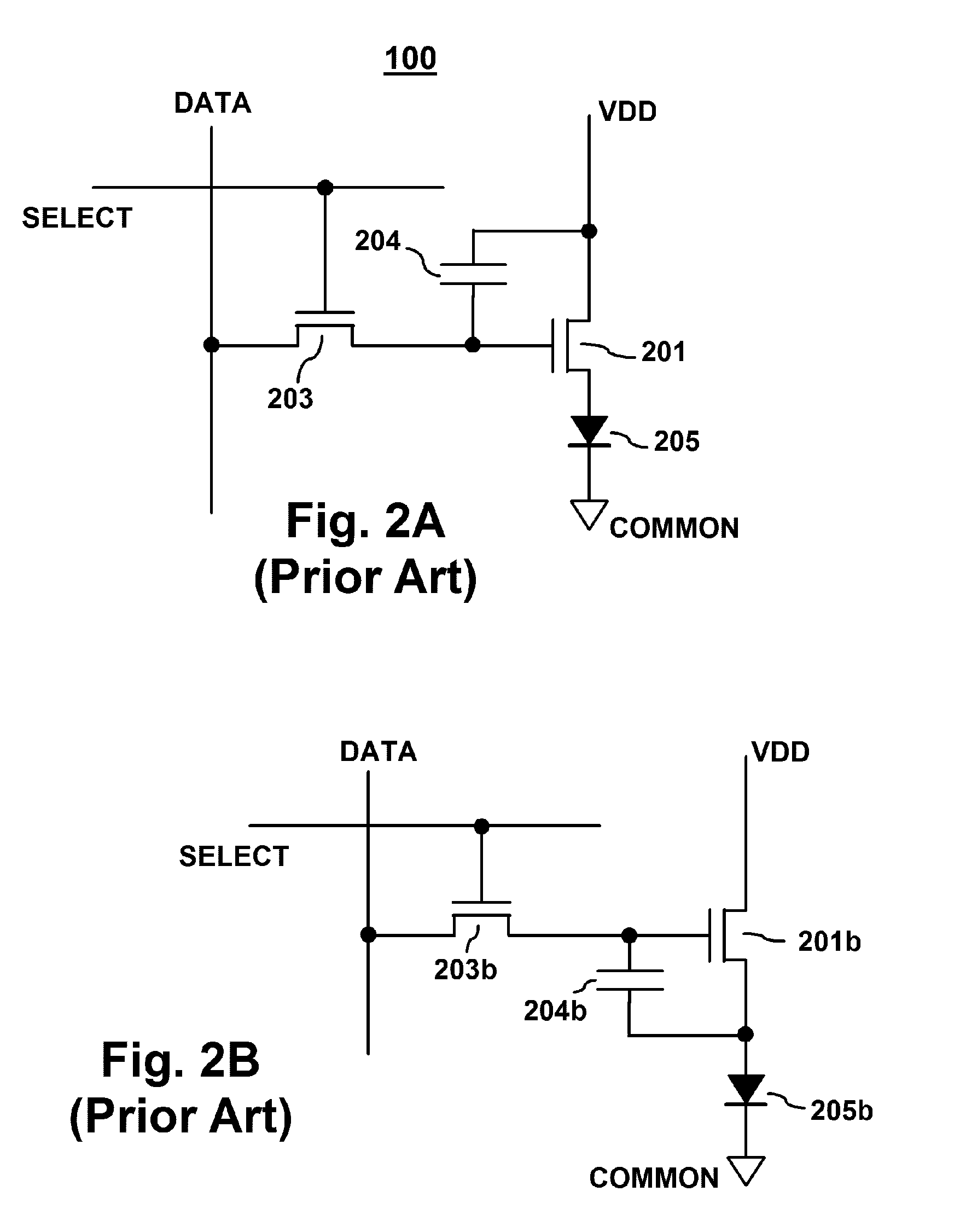 Light emitting device display circuit and drive method thereof