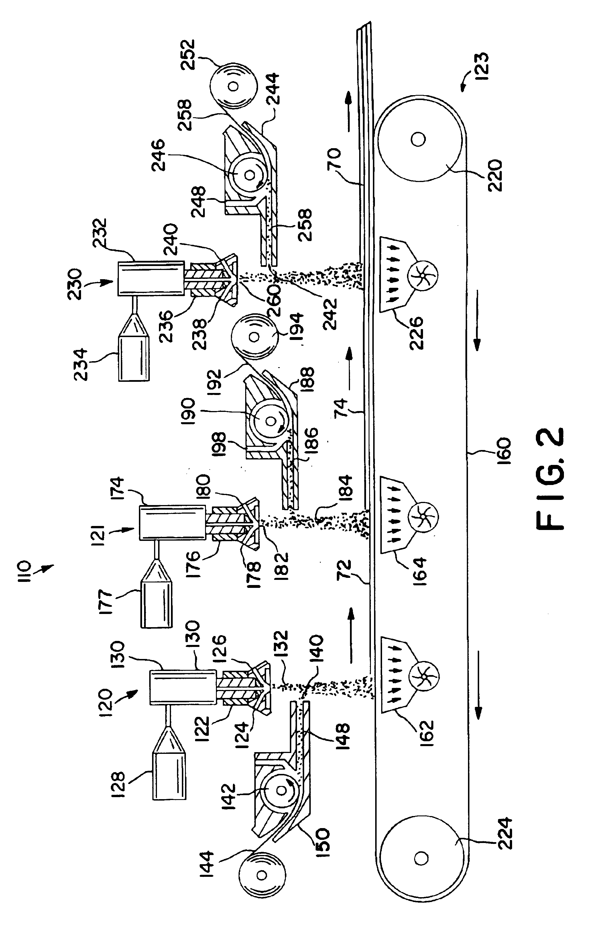 Composite absorbent members