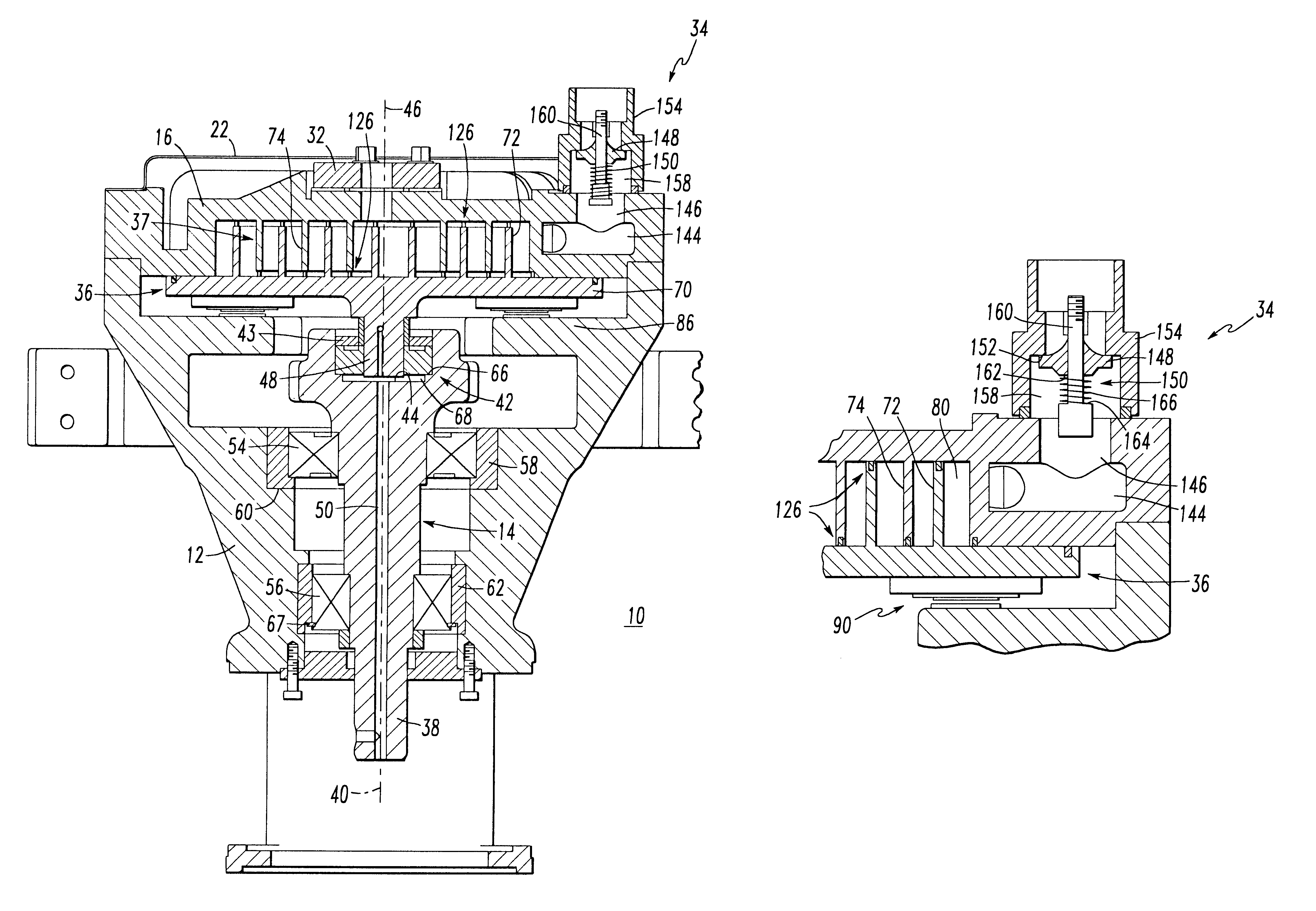 Oiless rotary scroll air compressor air inlet valve