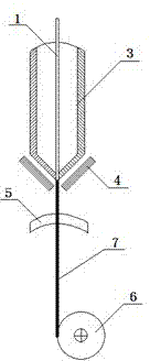 Novel inorganic insulation enameled wire