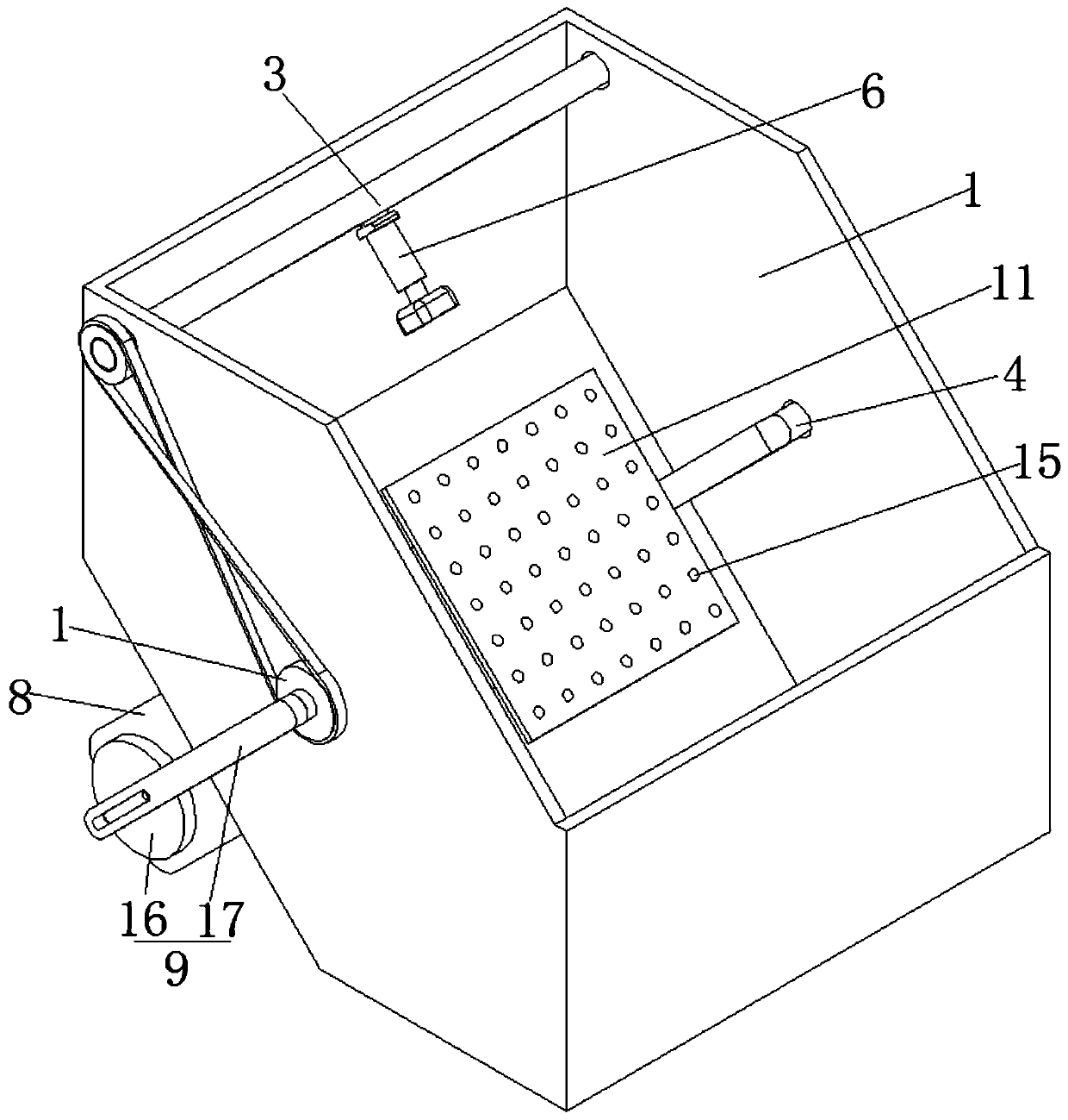 Full-automatic double-sided polishing device for glass