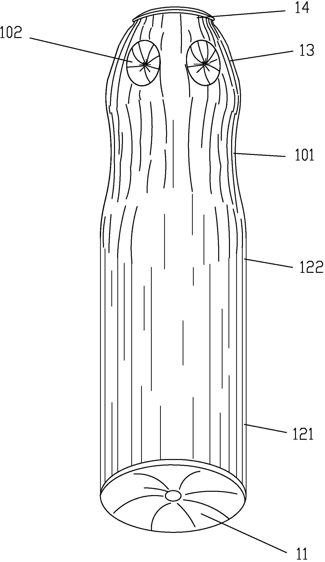 Aluminum variable wall special-shaped packaging tin and manufacturing method thereof