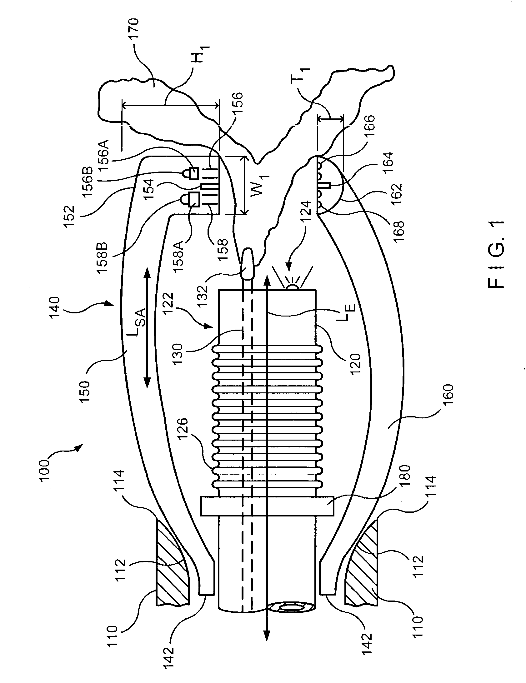 Device for full thickness resectioning of an organ