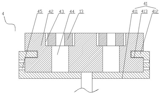 Nylon gear lubricating device and lubricating method