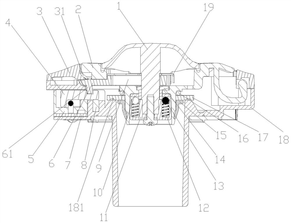 Motorcycle oil tank lock and motorcycle