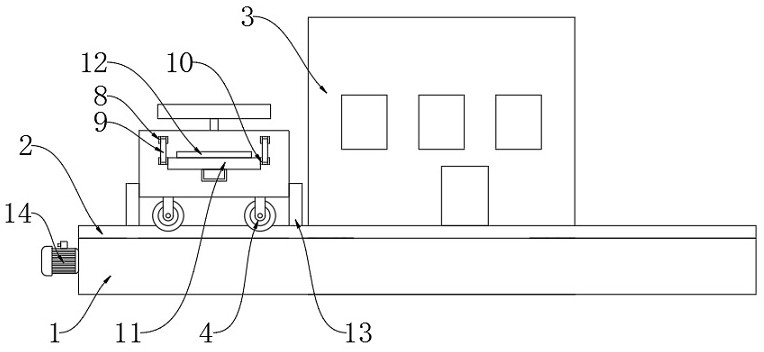 Varnish spraying and baking device for furniture processing