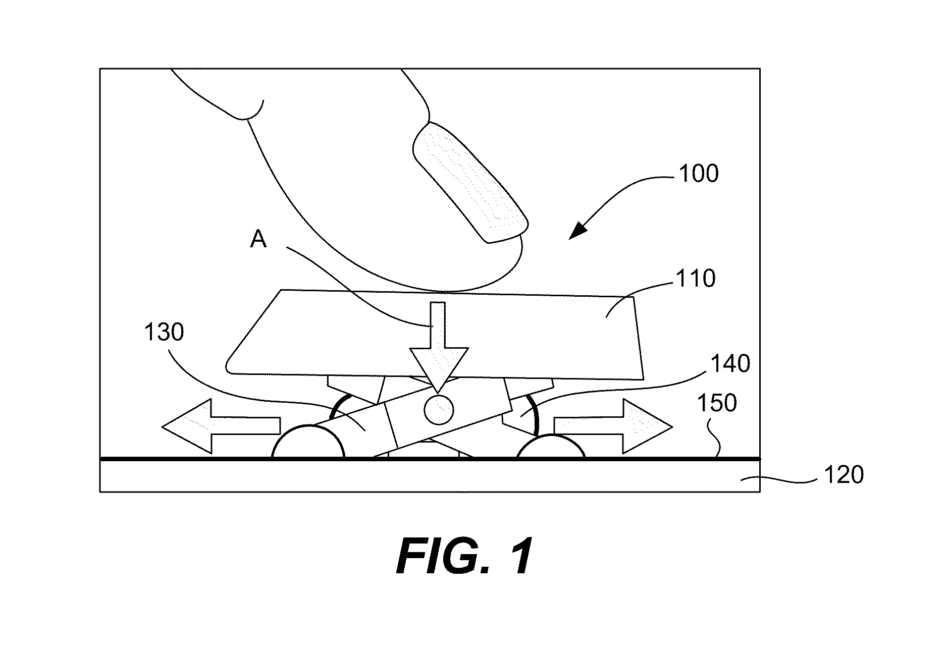 Stacked metal and elastomeric dome for key switch