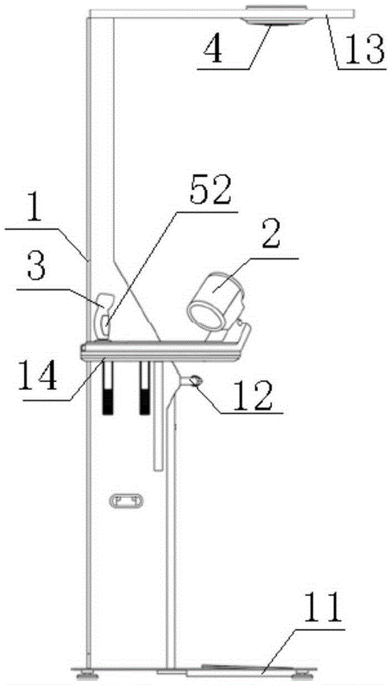 Community intelligent health physical examination apparatus