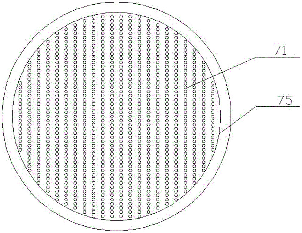 A block hole type graphite reboiler and its manufacturing method