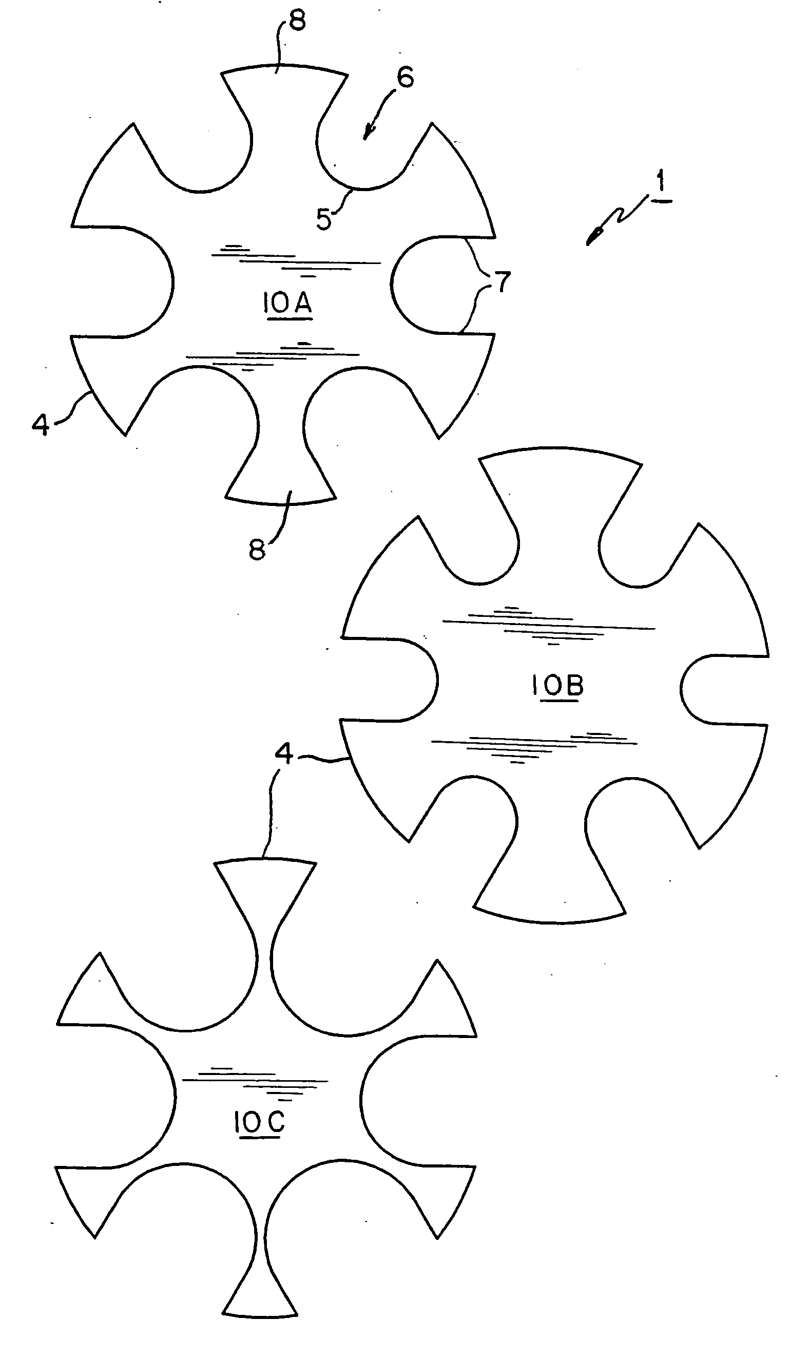 Measuring gauge and measuring tool