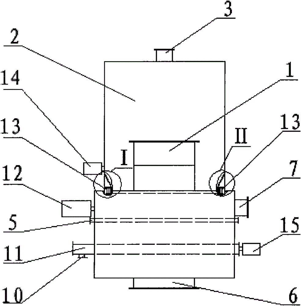 Mobile hot air distribution plate type fluidized bed dryer