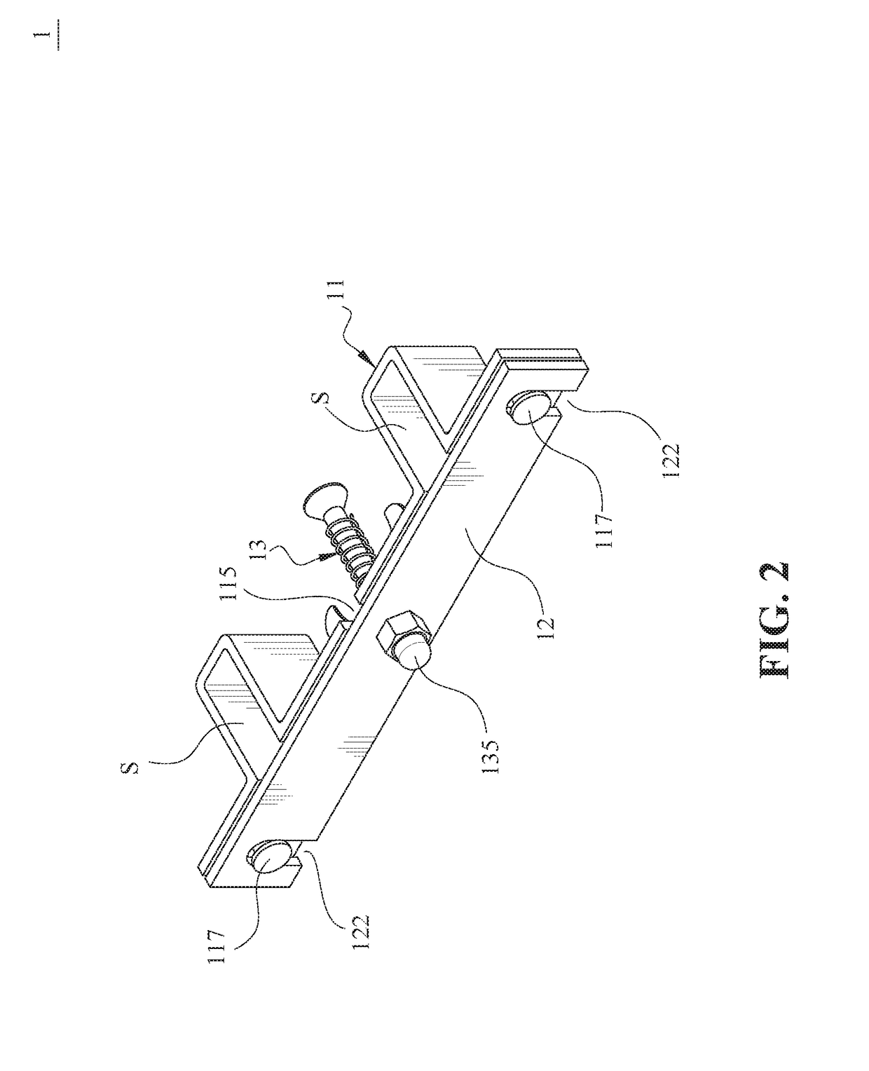 Fixing device for chairs