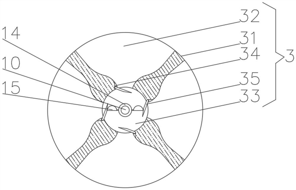 Rotary flickering offshore lighthouse based on wind power driving