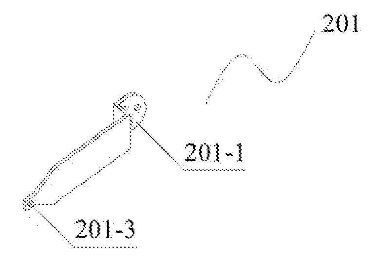 Surface feed-in electrodes for deposition of thin film solar cell and signal feed-in method thereof