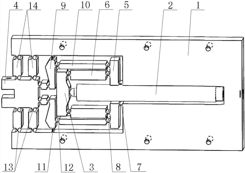 Long-stroke fast tool servo device