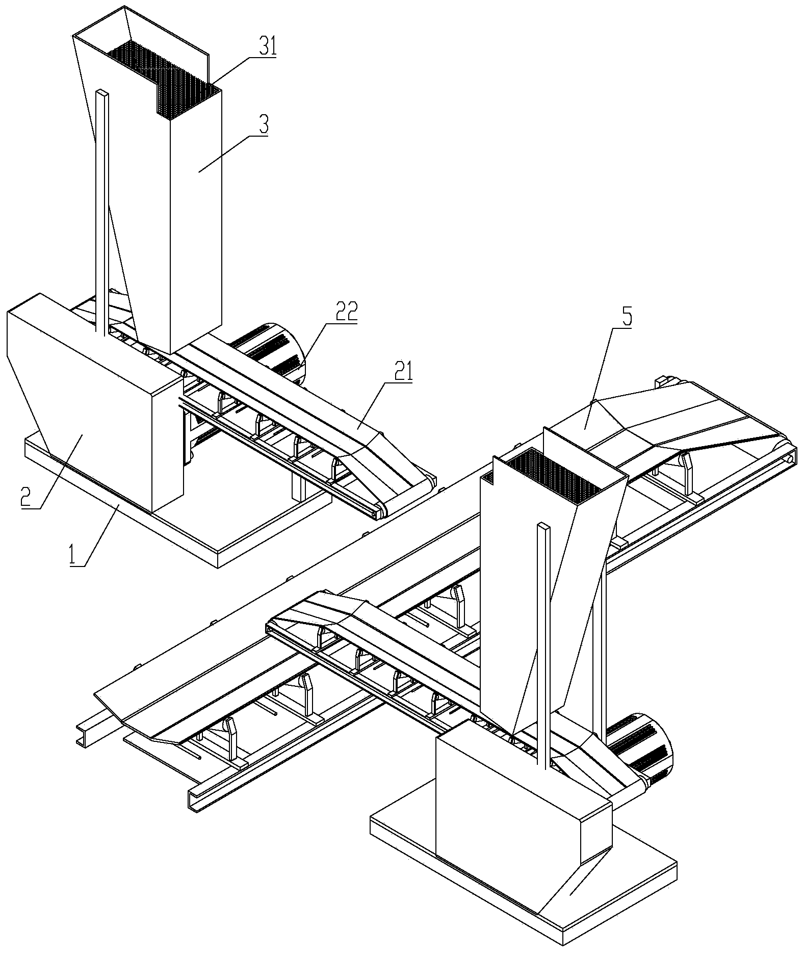 Accurate-metering charging device