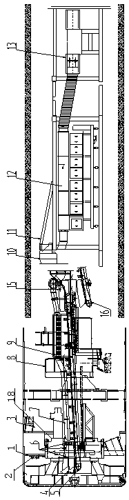 Multi-stage dust removal system for earth pressure/open dual-mode shield construction