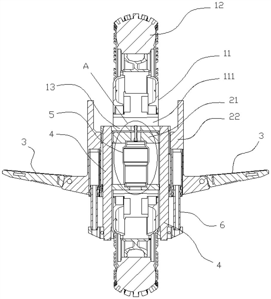 Air bag damping wheelbarrow