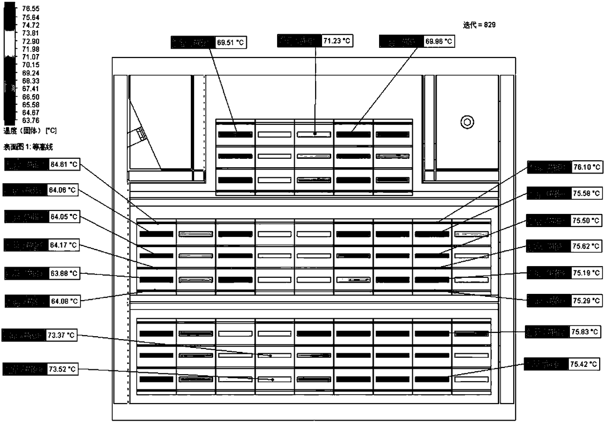 Loop control system design method and frame structure of active phased array radar antenna