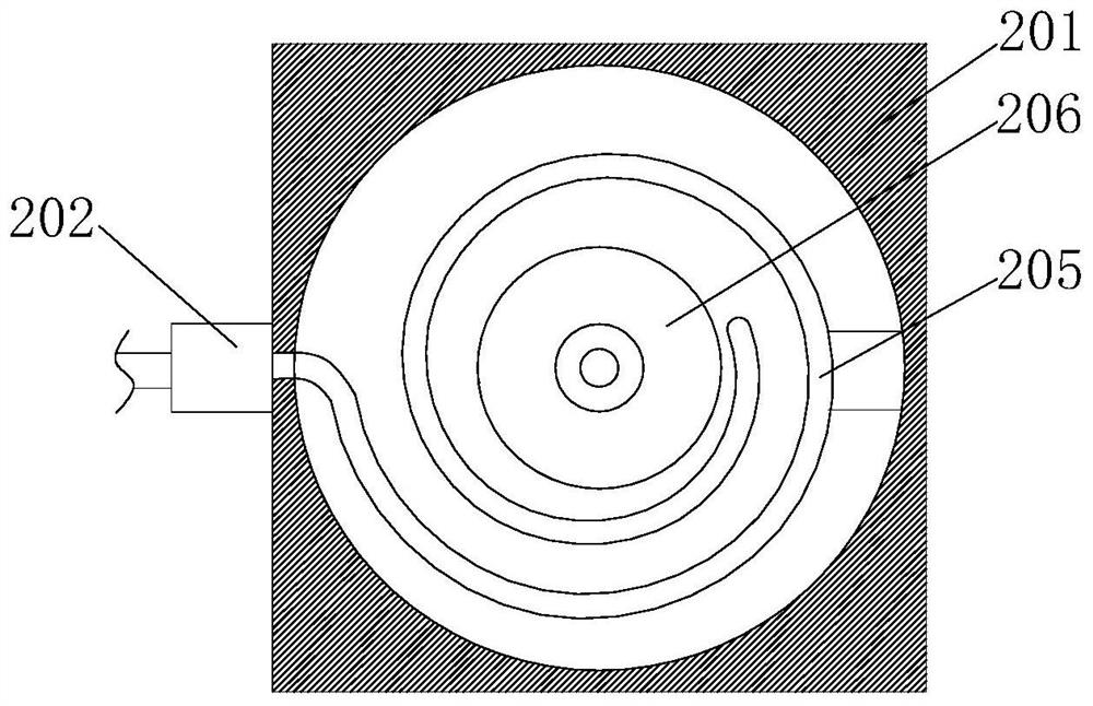 Concrete stirring device with automatic water injection function for concrete