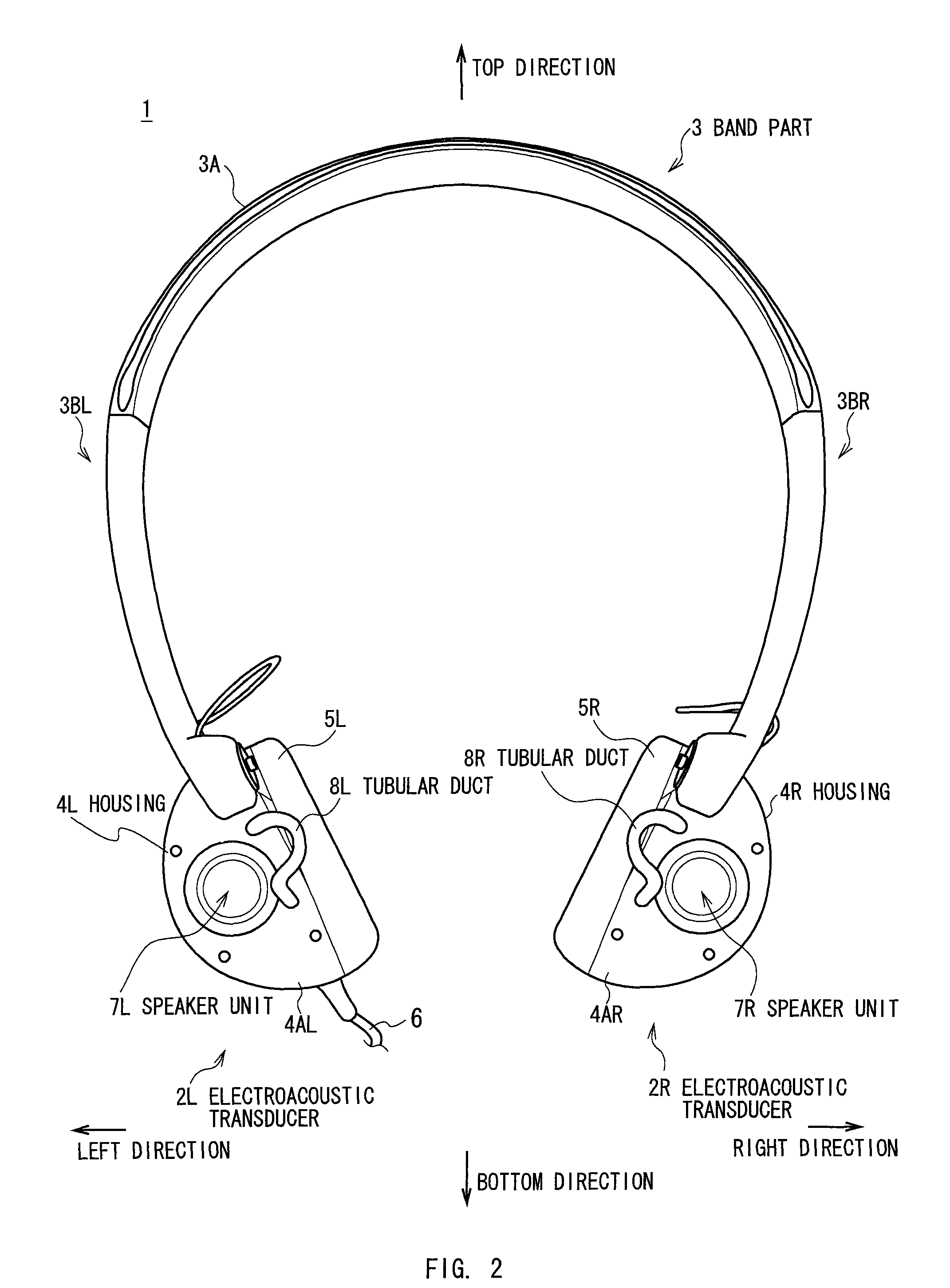 Electroacoustic transducer and ear speaker device