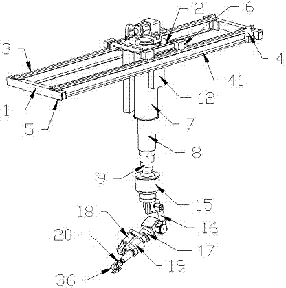 Mechanical hand having space full-covering working capability