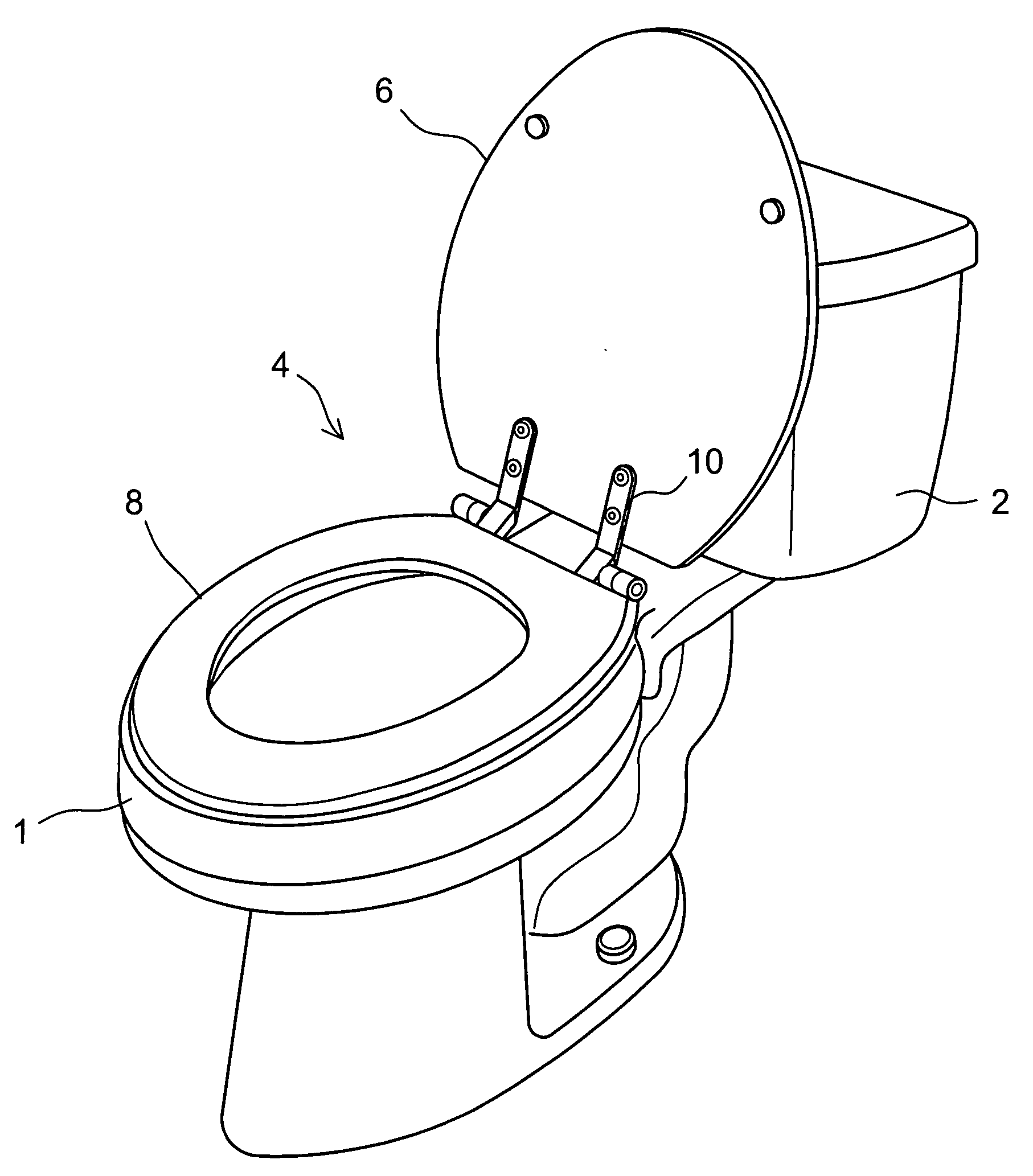 Gel infused toilet seat