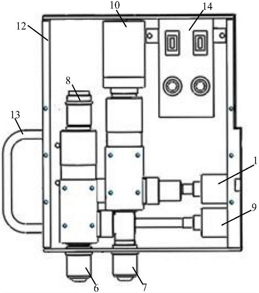 White light interference and laser scanning-based morphology measurement device