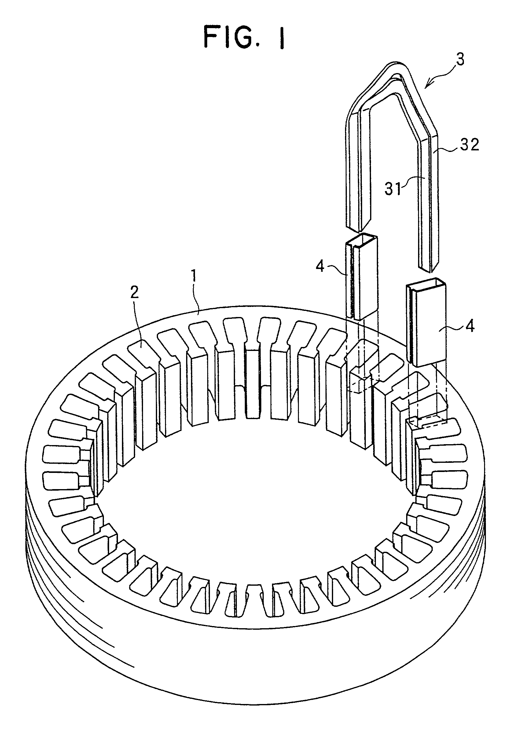 Method and apparatus for manufacturing AC-generator's stator for vehicle