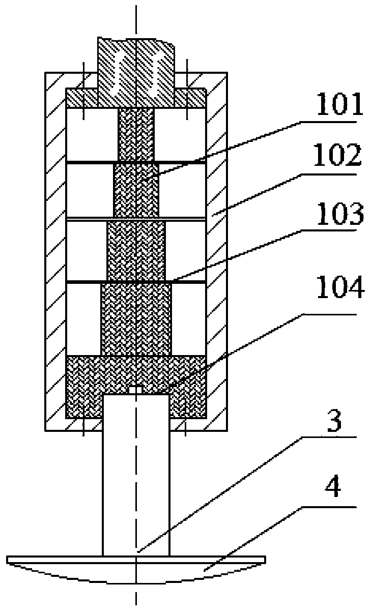 Deep space weak gravity celestial body attachment device and its construction method